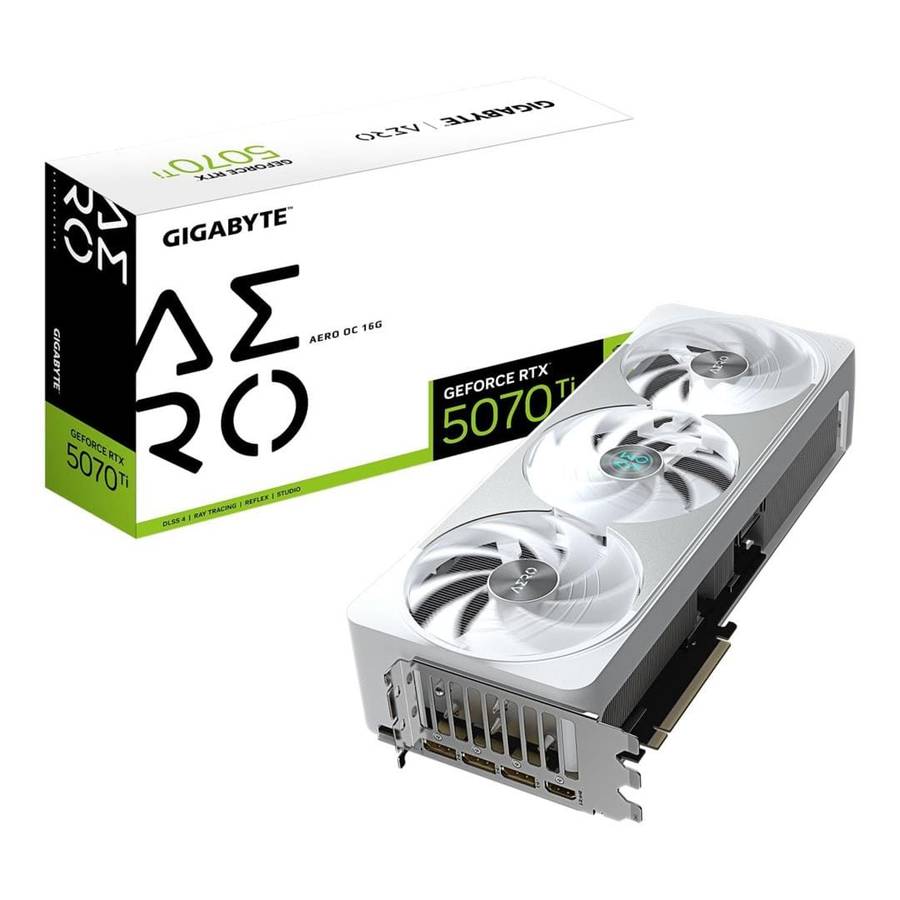 Gigabyte GeForce RTX 5070 Ti Aero OC 16G 16GB GDDR7 Graphics Card