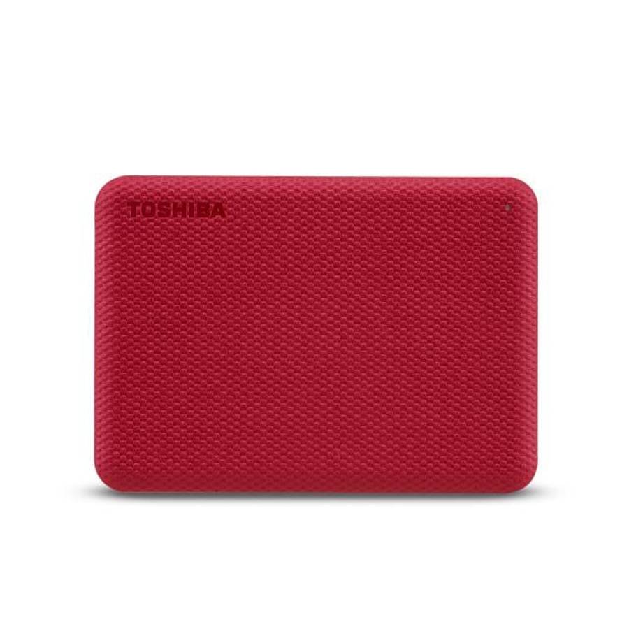 Toshiba Canvio Advance 2.5-inch 4TB USB Type-A External Hard Drive Red