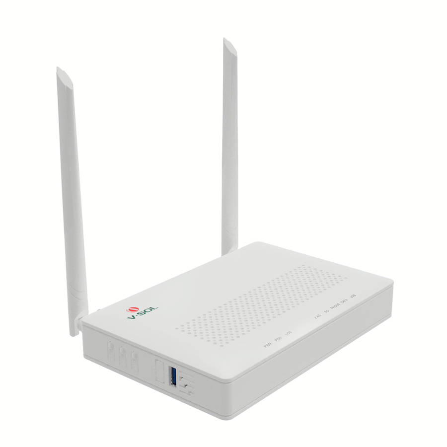 V-Sol 1XPON+4GE+1POTS+CATV+USB 3.0+Wi-Fi 5 HGU ONT