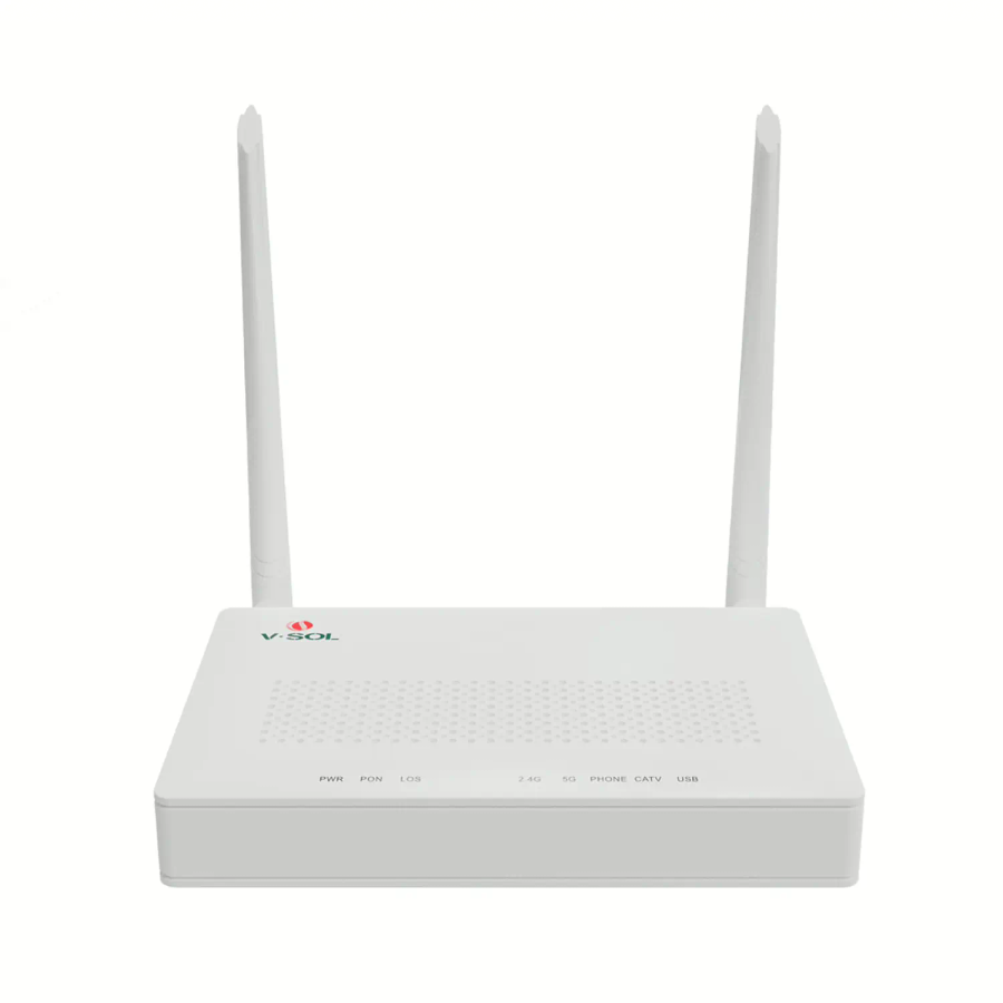 V-Sol 1XPON+4GE+1POTS+CATV+USB 3.0+Wi-Fi 5 HGU ONT