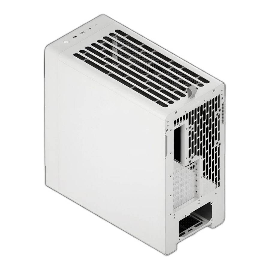 HAVN BF 360 Tempered Glass E-ATX Mid Tower Gaming PC Case White
