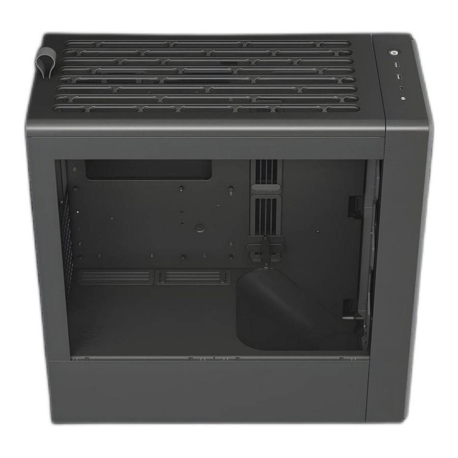 HAVN BF 360 Tempered Glass E-ATX Mid Tower Gaming PC Case Black