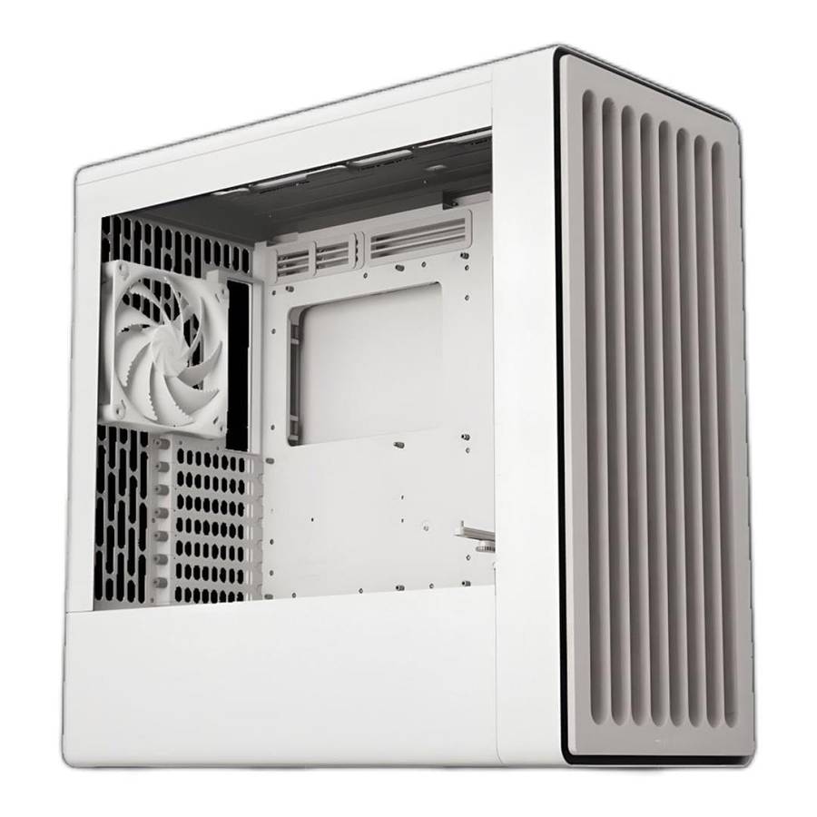 HAVN BF 360 Flow Tempered Glass E-ATX Mid Tower Gaming PC Case White