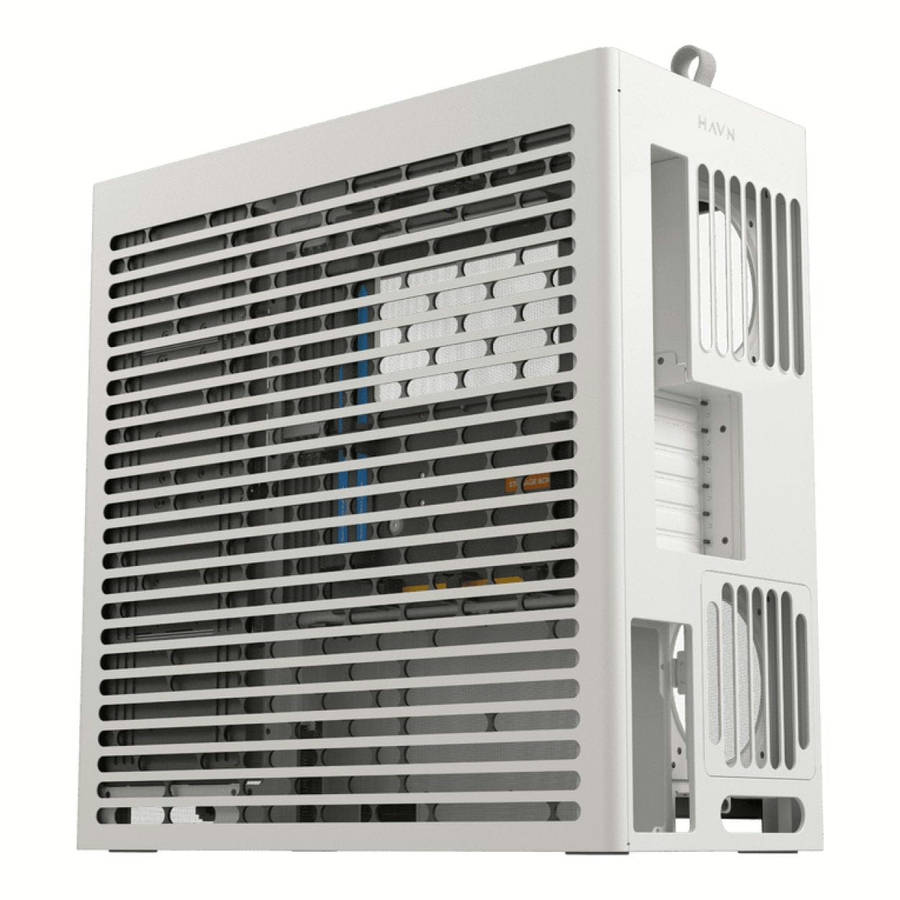 HAVN HS 420 Base Edition E-ATX Mid-Tower PC Case White
