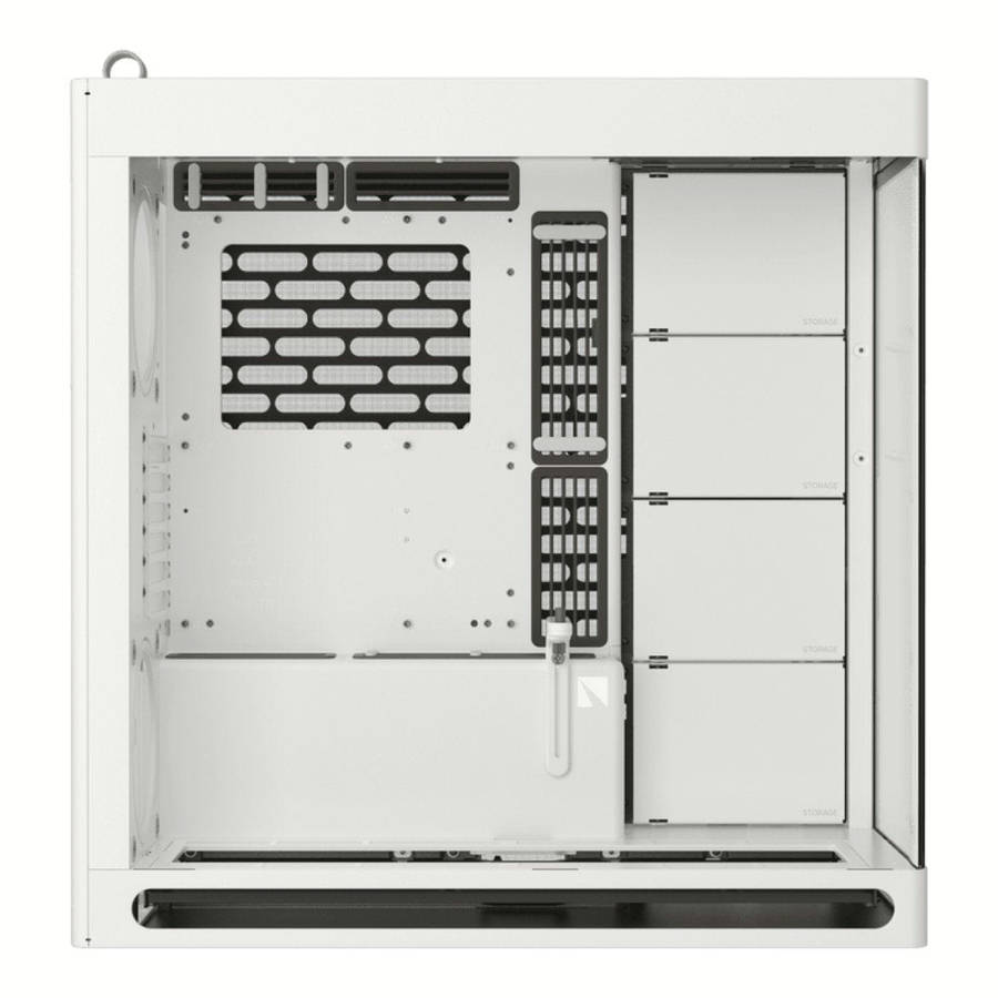 HAVN HS 420 Base Edition E-ATX Mid-Tower PC Case White