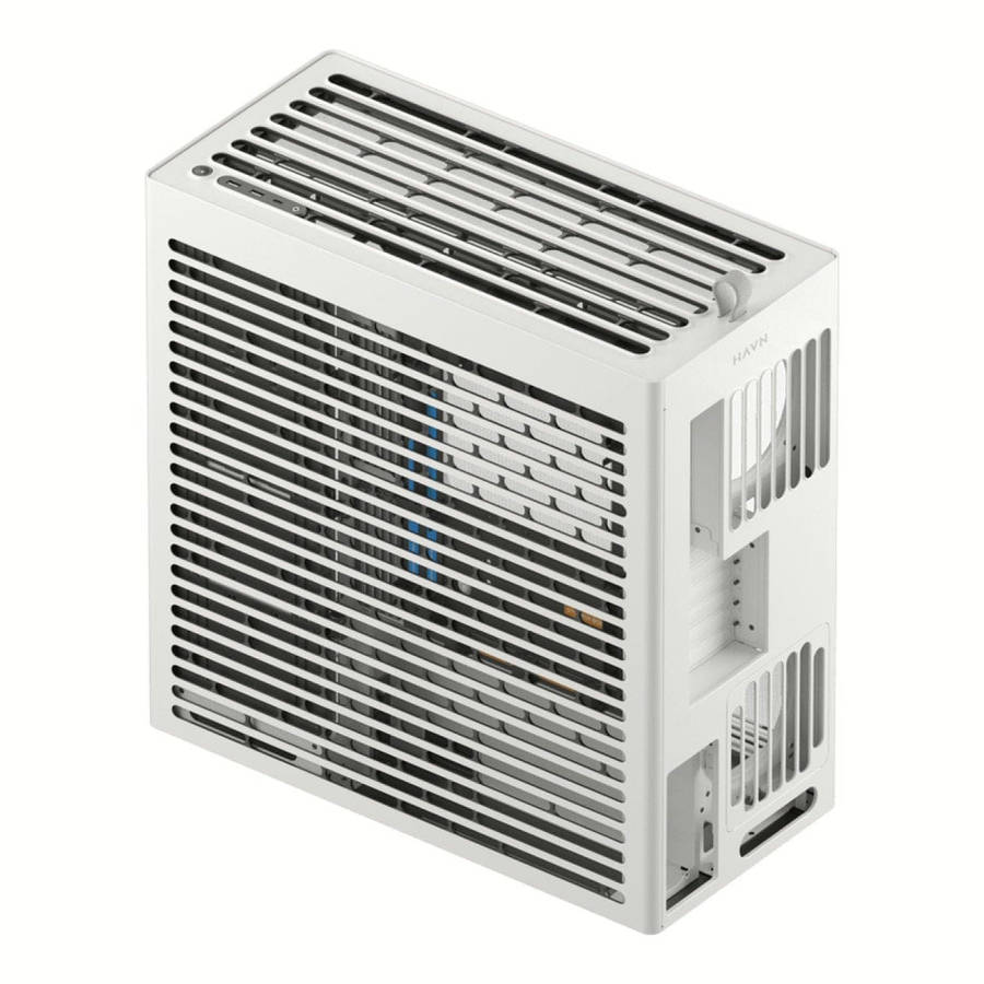HAVN HS 420 Base Edition E-ATX Mid-Tower PC Case White