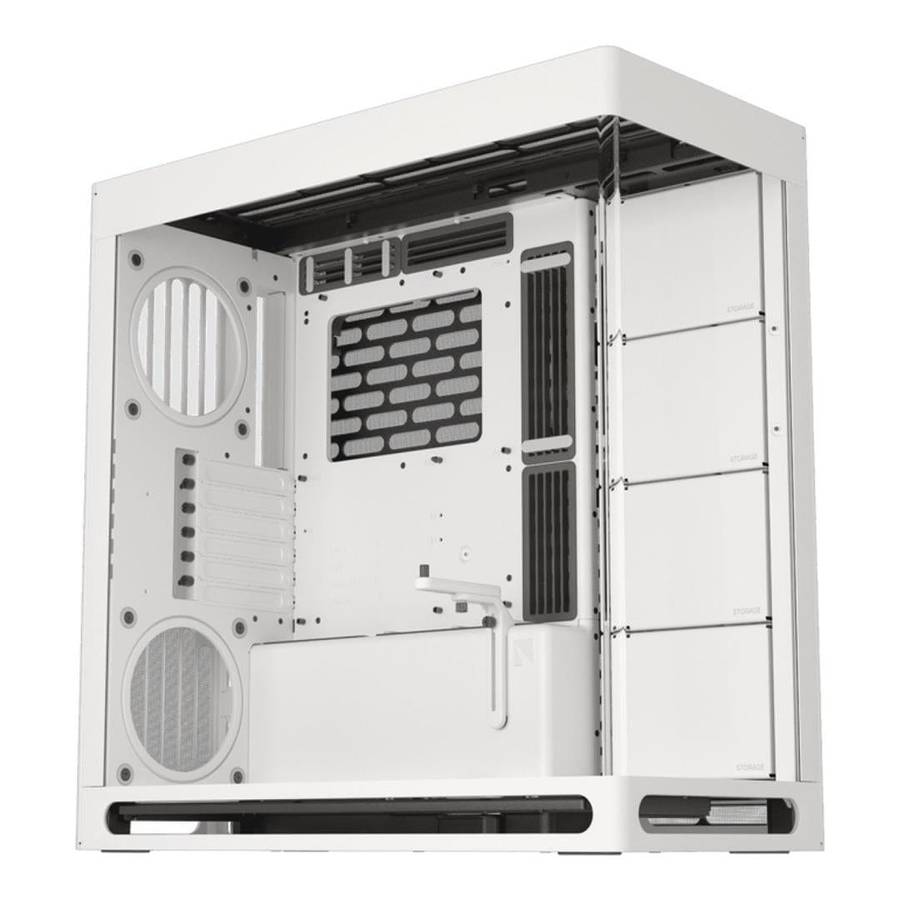 HAVN HS 420 Base Edition E-ATX Mid-Tower PC Case White