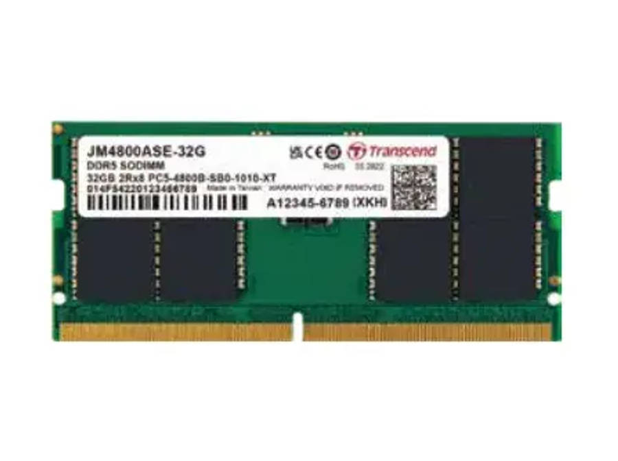 Transcend JetMemory JM4800ASE-32G Memory Module 32GB DDR5 4800MHz