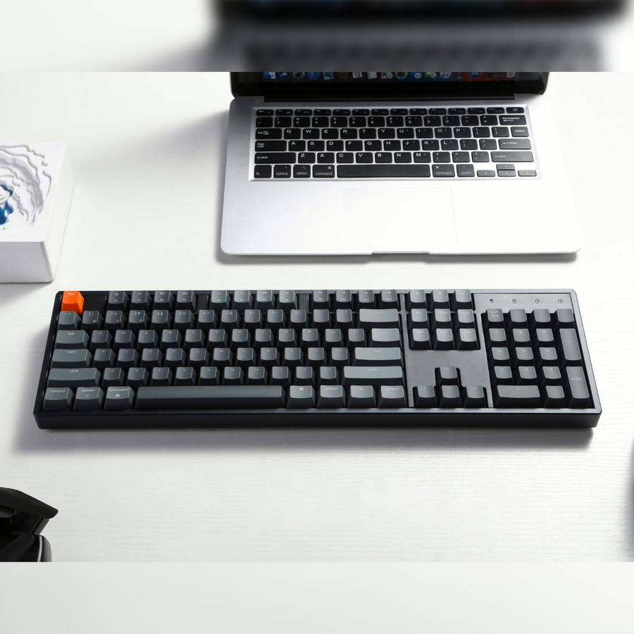 Keychron K10 QMK Full-size RGB Wireless Custom Mechanical Keyboard V.2 (Super RED Switch) ? Black