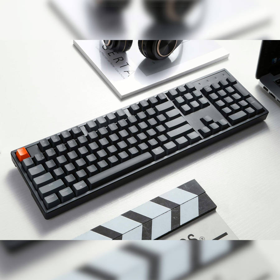 Keychron K10 QMK Full-size RGB Wireless Custom Mechanical Keyboard V.2 (Super RED Switch) ? Black