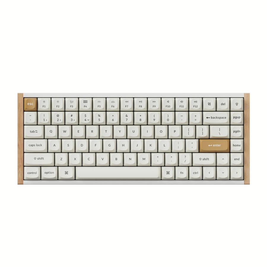 Keychron K2 HE Wireless Special Edition Magnetic Custom Keyboard | NEBULA Switch  White