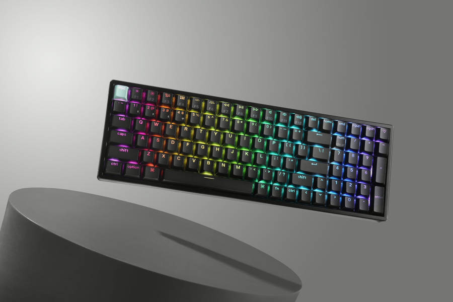 Keychron K4 HE 96% Magnetic Switch Hot-Swap RGB Wireless Keyboard  Black