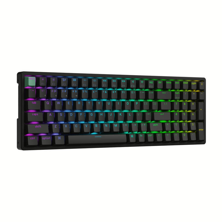 Keychron K4 HE 96% Magnetic Switch Hot-Swap RGB Wireless Keyboard  Black