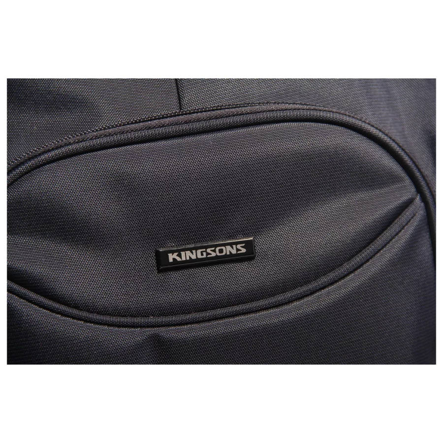 Kingsons K8380W Notebook Case 15.6-inch Trolley Case Black