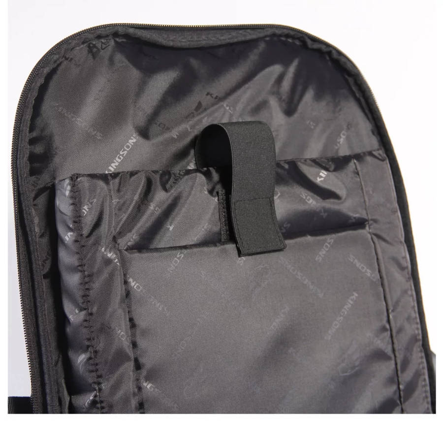 Kingsons K8380W Notebook Case 15.6-inch Trolley Case Black
