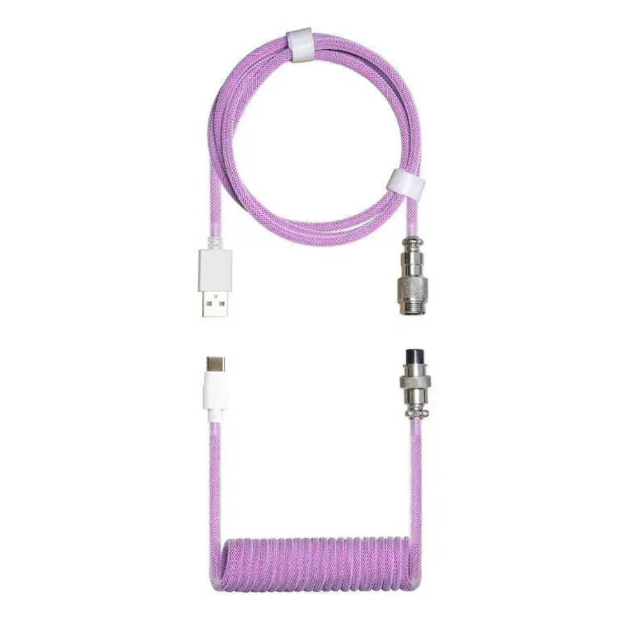 Cooler Master Type-C Coiled Cable Purple