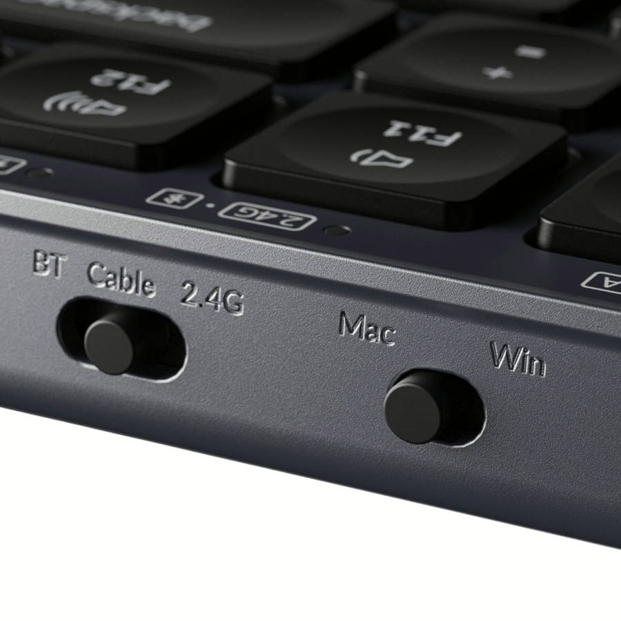 Keychron B1 Pro 75% Layout Wireless Keyboard and Mouse Combo - Space Grey