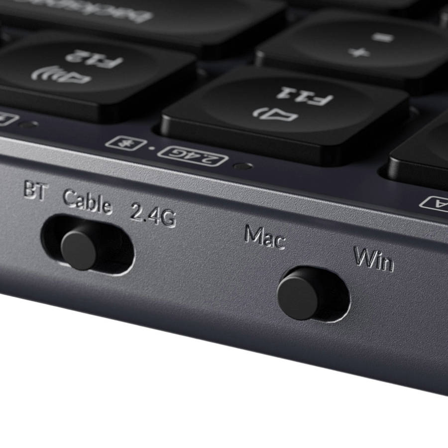 Keychron B1 Pro 75% Layout Wireless Keyboard and Mouse Combo - Space Grey