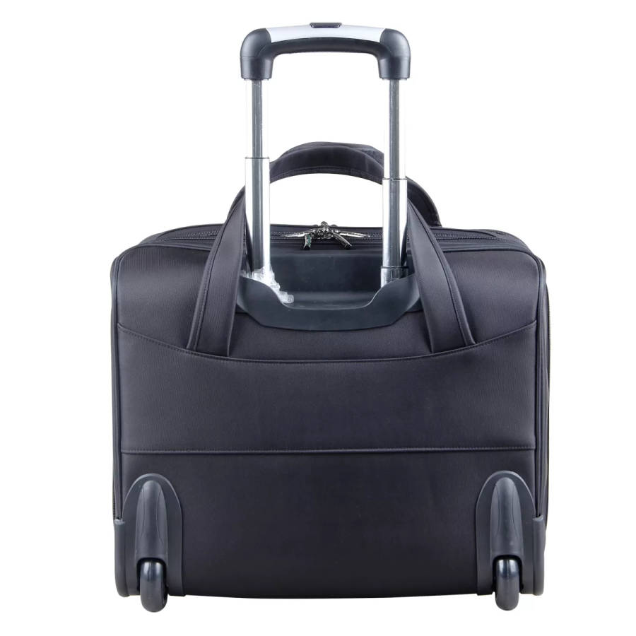 Kingsons 15.6-inch Black Prime Series Trolley Bag