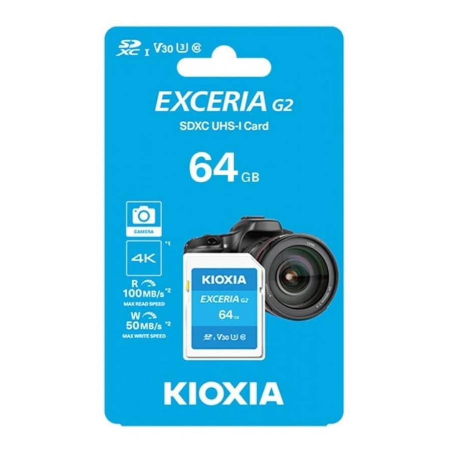 Kioxia EXCERIA G2 64GB SD Memory Card
