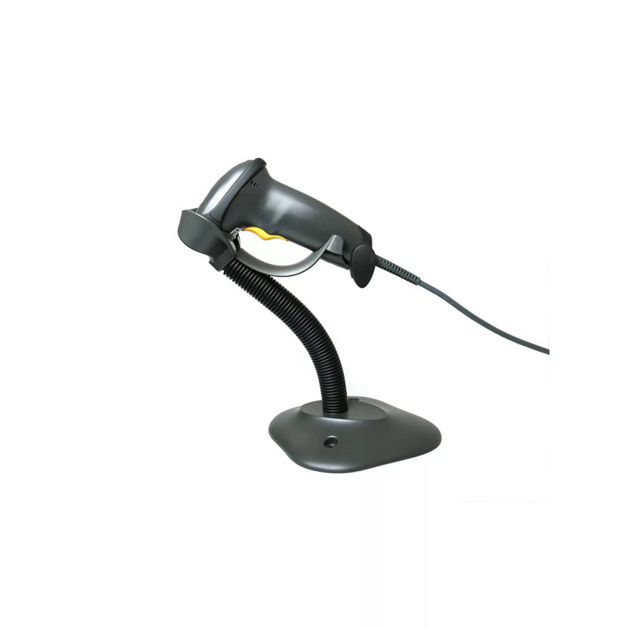 Zebra LS2208 Bar Code Scanner, 7 Ft Black 1D Laser