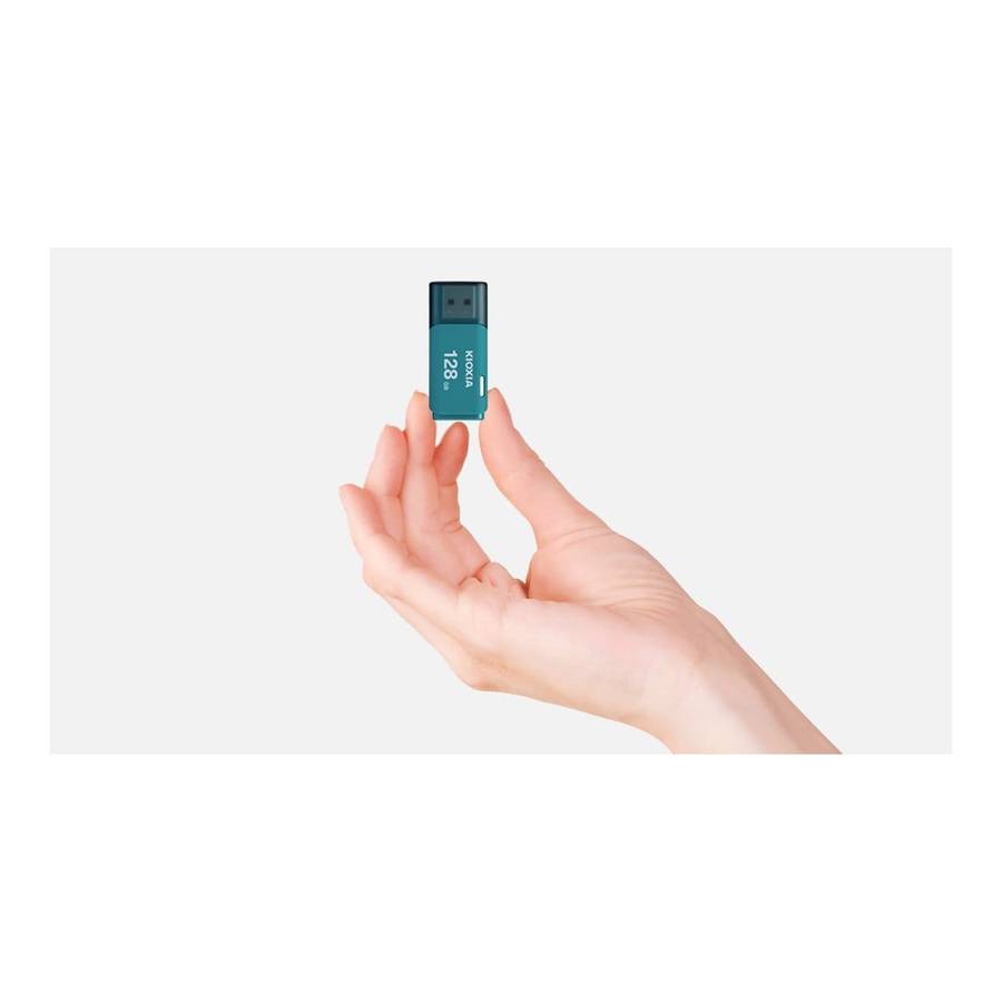 Kioxia LU202L128GG4 128GB USB Type-A 2.0 Blue USB Flash Drive