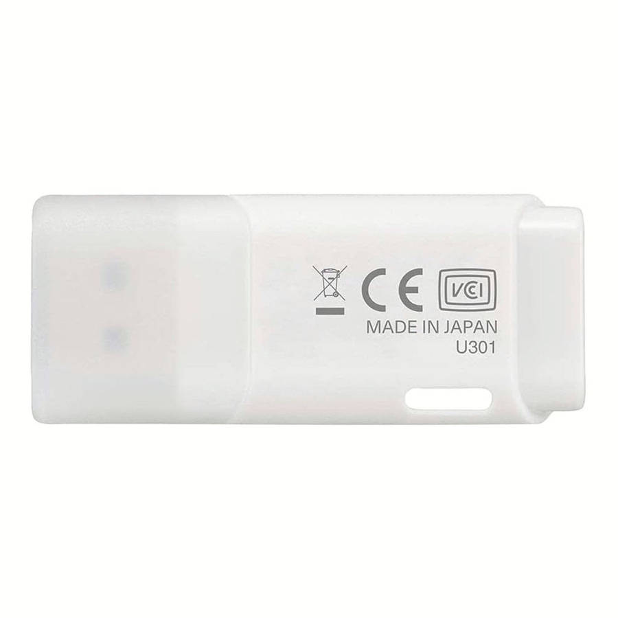 Kioxia U301 TransMemory 32GB Type-A USB Flash Drive White