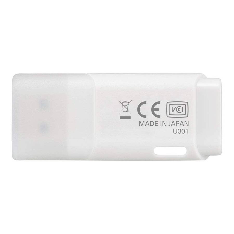 Kioxia TransMemory U301 64GB Type-A Flash Drive White