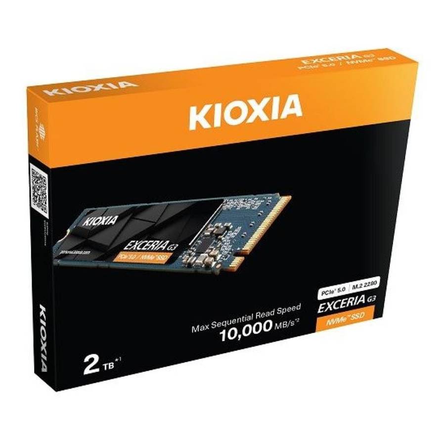 Kioxia Exceria G3 M.2 2TB PCIe 5.0 NVMe BiCS Internal SSD