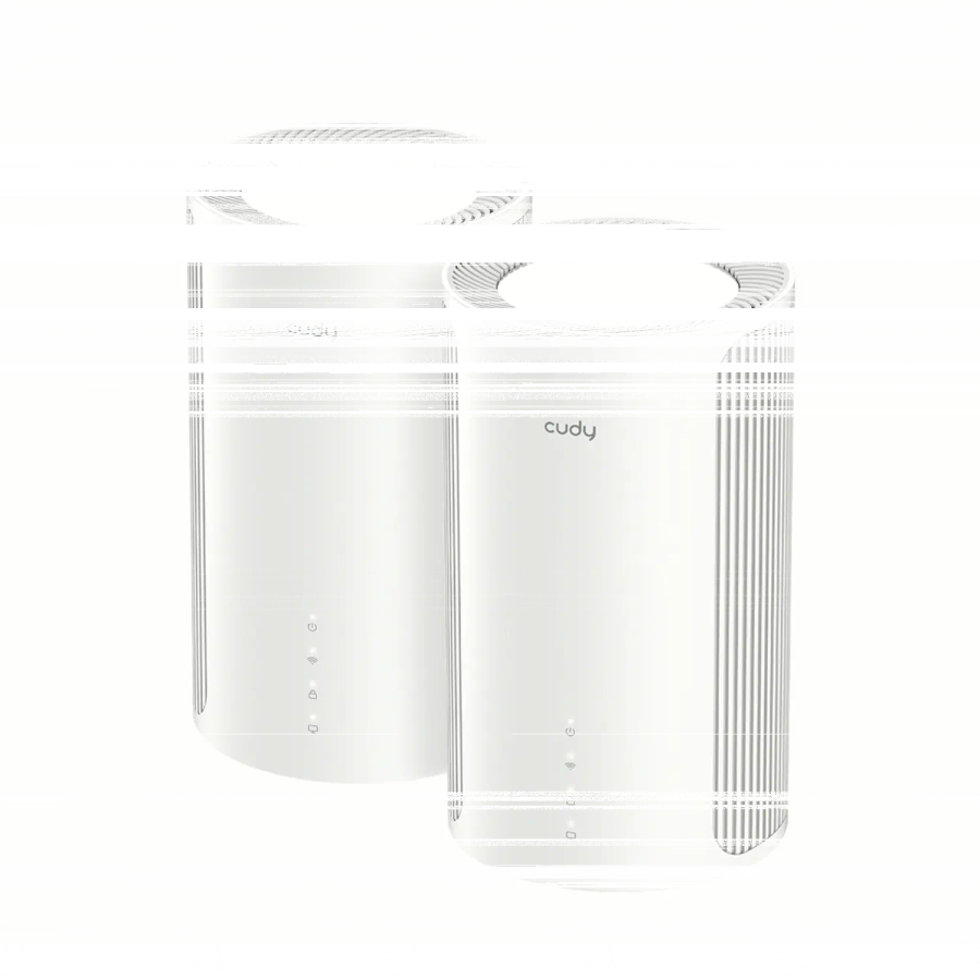 Cudy BE11000 Wi-Fi7 Tri-band Mesh Wi-Fi System (2 Pack)-White