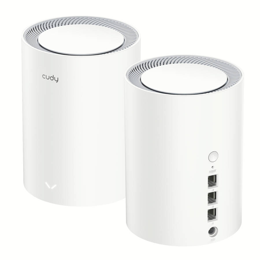 Cudy BE3600 Gigabit Mesh Wi-Fi 7 System (M3600) ? 2 Pack
