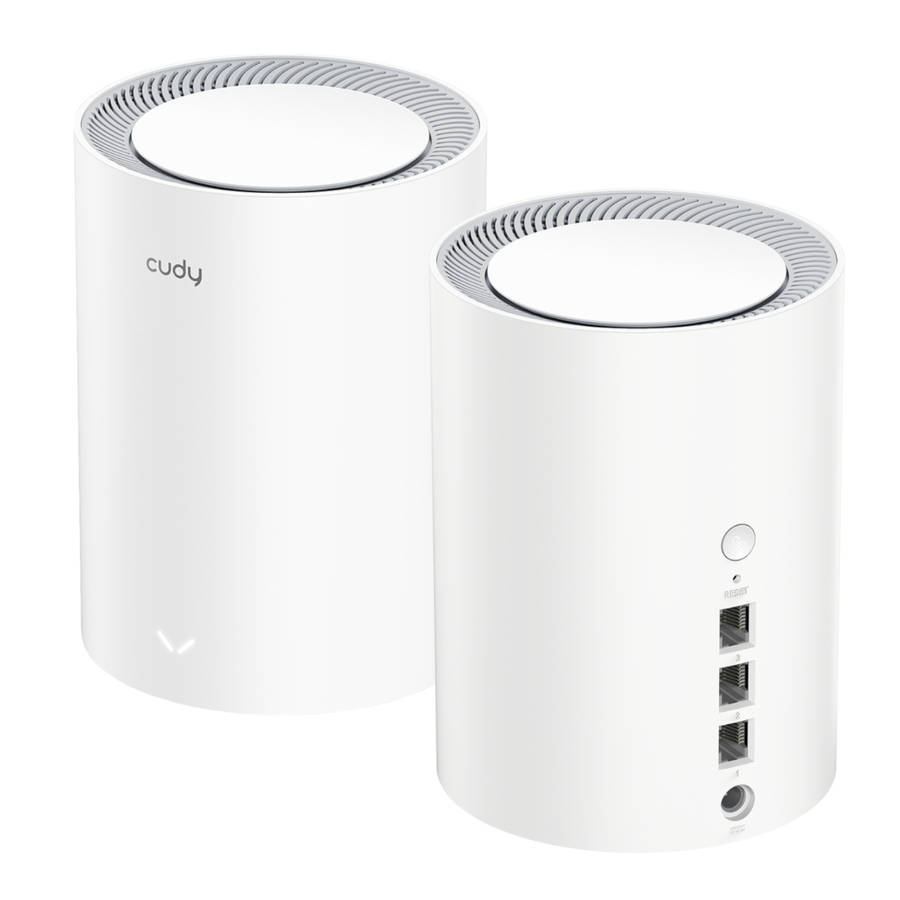 Cudy BE3600 Gigabit Mesh Wi-Fi 7 System  2 Pack