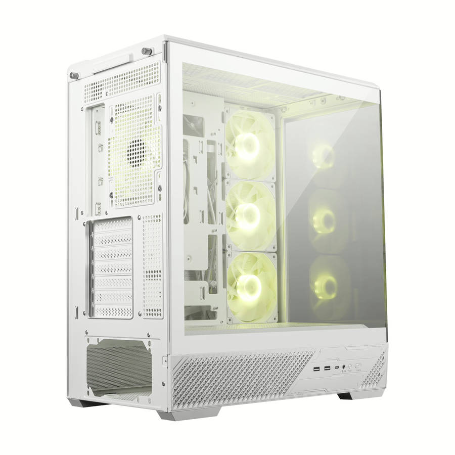 MSI MAG PANO 130R PZ ATX Gaming Chassis - White