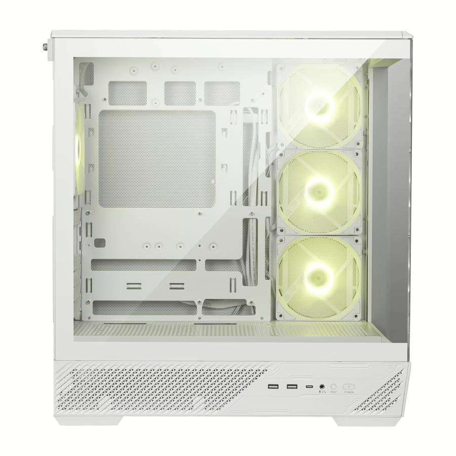 MSI MAG PANO 130R PZ ATX Gaming Chassis - White