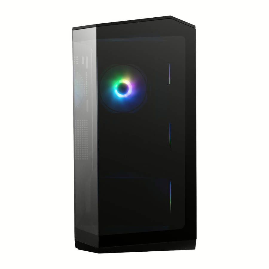 MSI MAG PANO M100R PZ M-ATX ARGB Gaming Chassis - Black