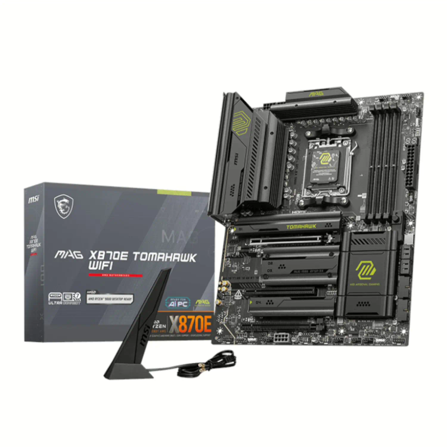 MSI MAG X870E TOMAHAWK WIFI AM5 ATX DDR5 Gaming Motherboard