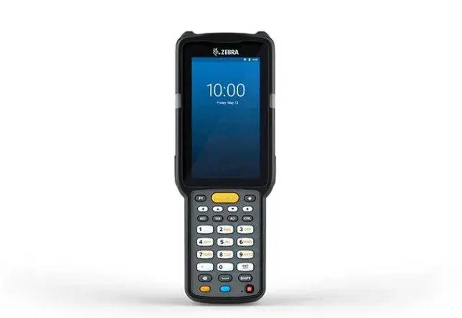 Zebra MC3300x 4-inch 800 x 480p Handheld Touchscreen Mobile Computer Black