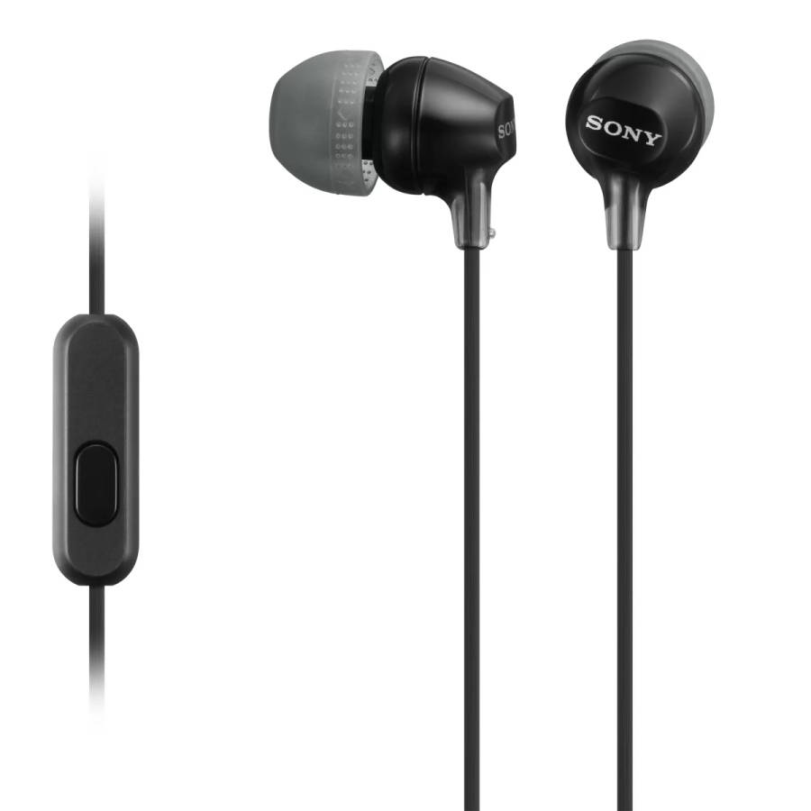 Sony Earphones Black MDR-EX15AP