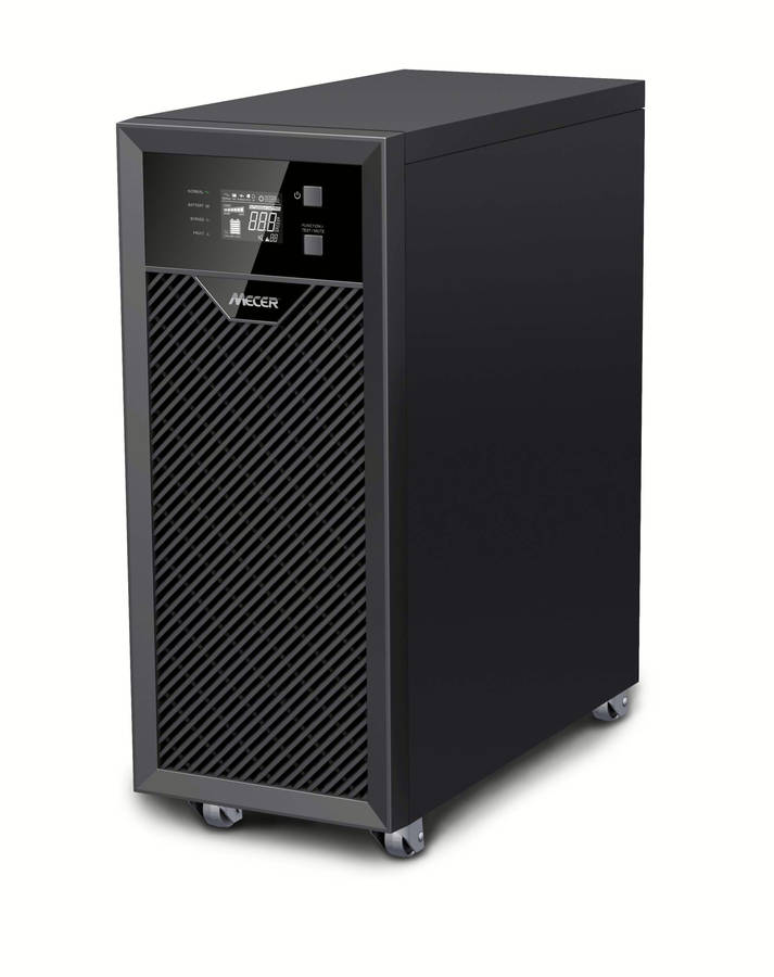 MECER INNOVA 10KVA ON-LINE TOWER UPS PF:0.9 wiith16 pcs -12V 9Ah Internal Battery + SNMP card - (...