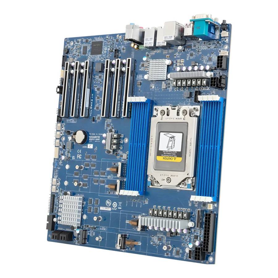 Gigabyte WRX90 AMD Socket sTR5 Extended ATX Motherboard