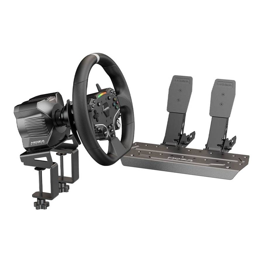 MOZA R3 Racing Wheel and Pedals for Xbox & PC