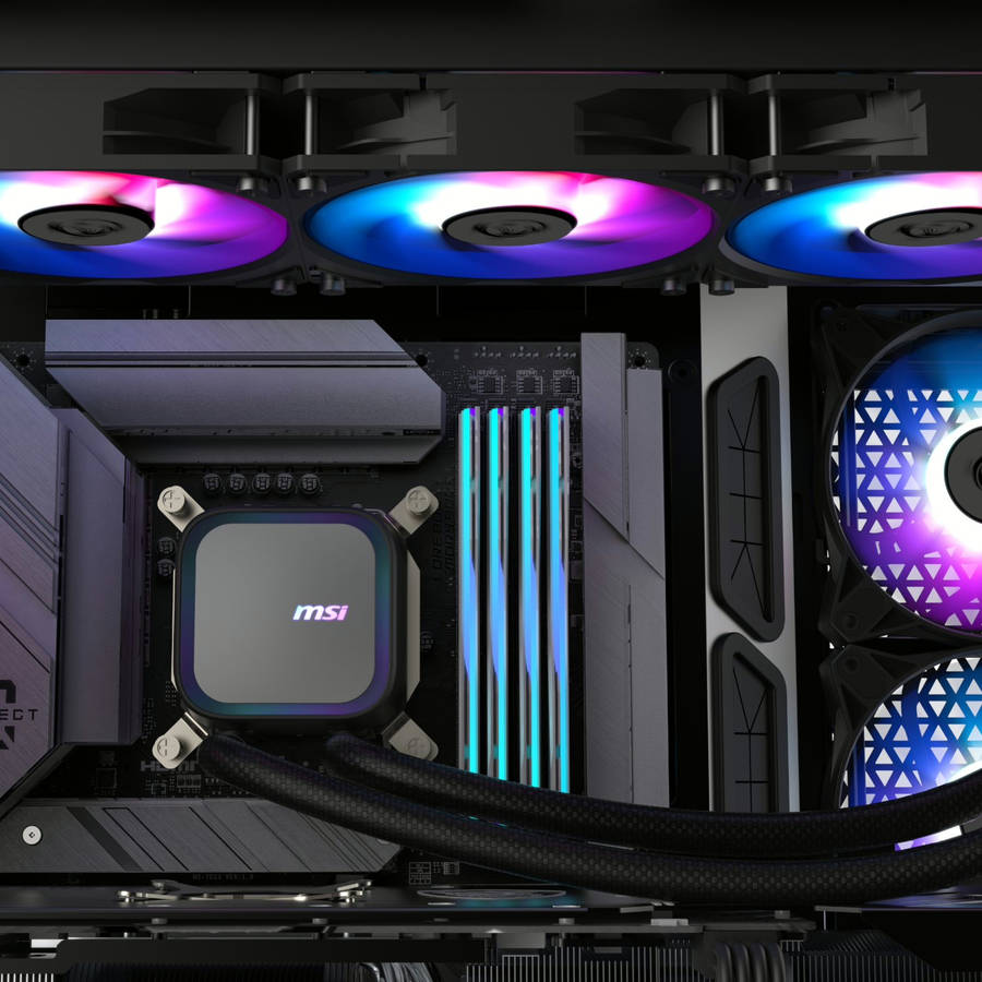 MSI MAG Coreliquid A13 360 AIO Liquid CPU Cooler - Black