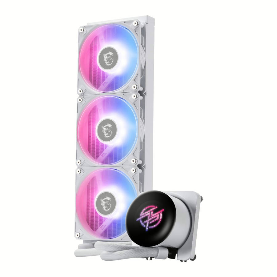 MSI MPG Coreliquid P13 360 AIO Liquid CPU Cooler - White