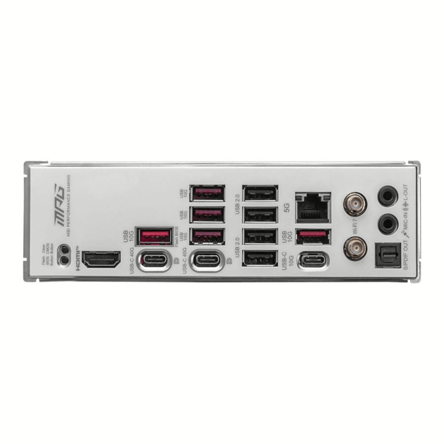 MSI MPG X870E EDGE TI WIFI AM5 ATX DDR5 Gaming Motherboard