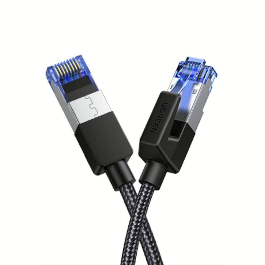 UGREEN Cat8 Nylon Braided Ethernet Cable - 40Gbps with Modular Plugs - 3m