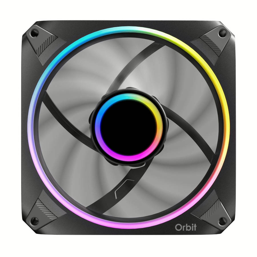 Antec ORBIT PWM 120mm ARGB Fan 3 Pack - Black