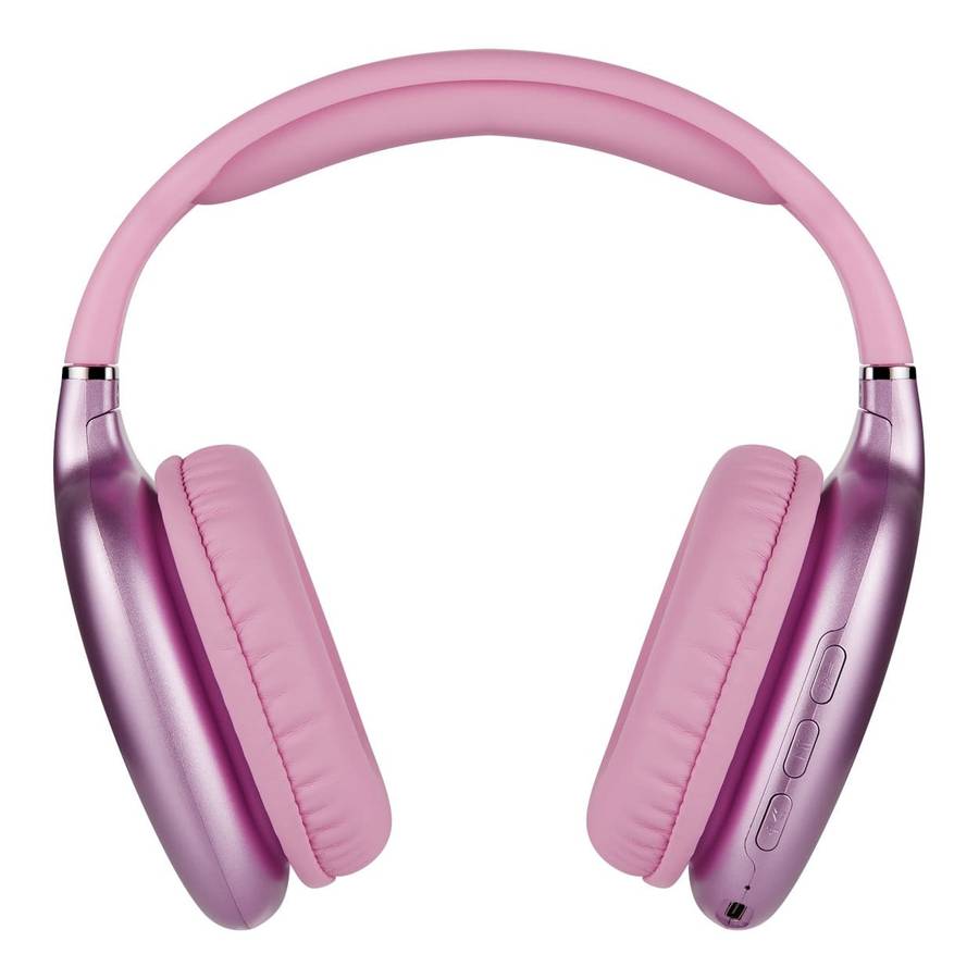 Pro Bass Retro Wireless Headphone Pink