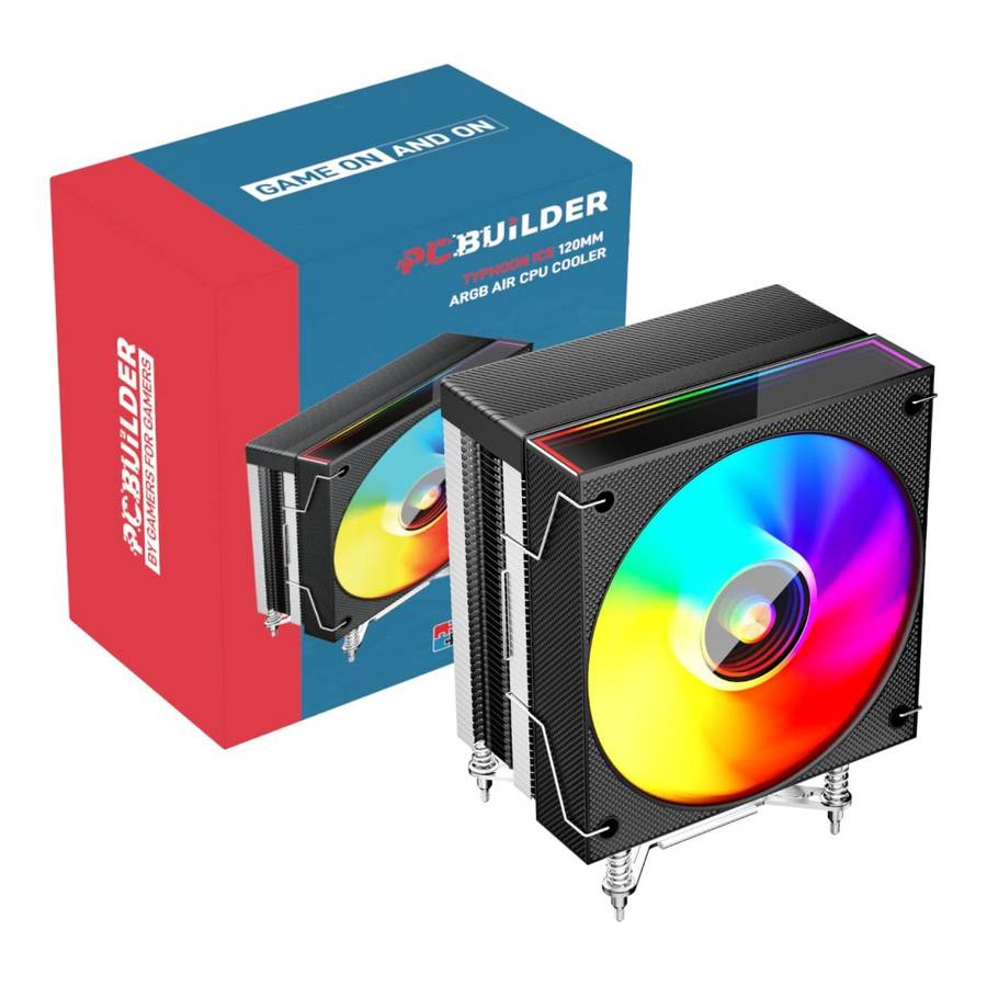 PCBUILDER CPU FAN TYPHOON ICE 120MM ARGB