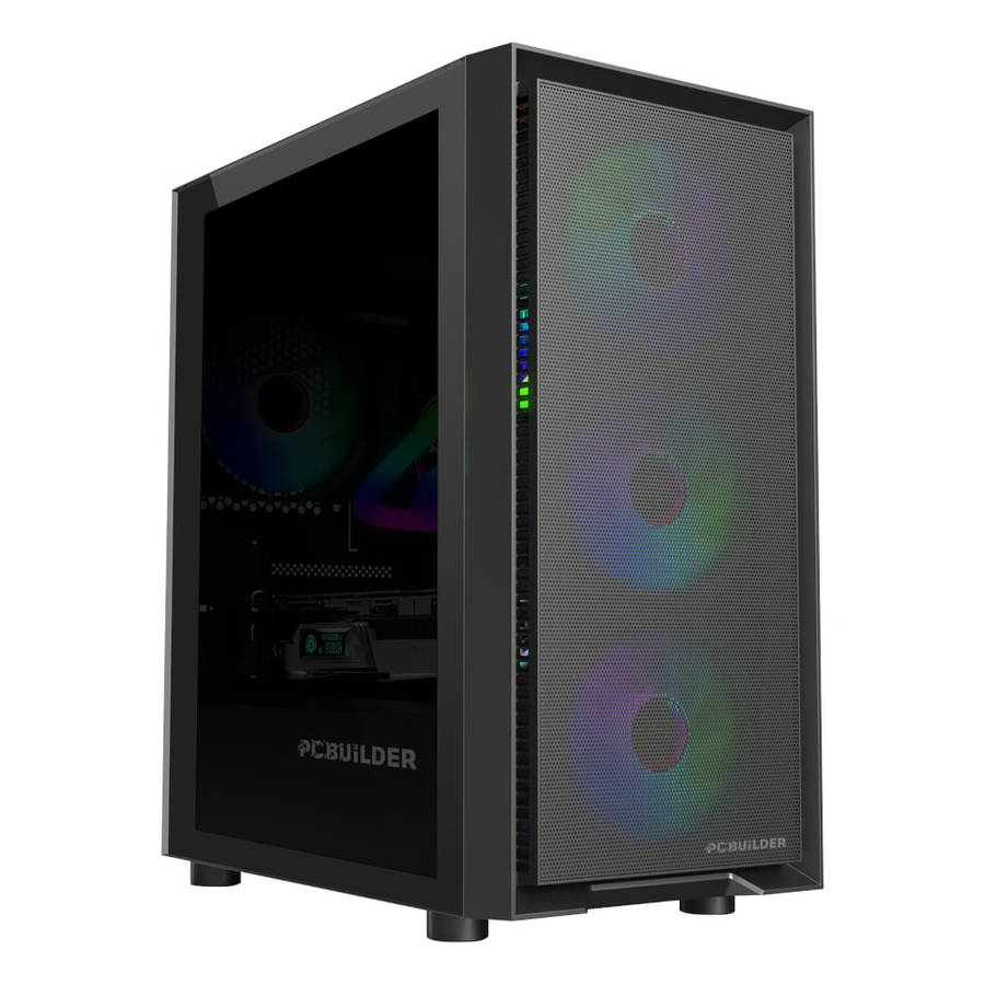 PCBuilder AMD Ryzen 5 5600GT DEFENDER Windows 11 Gaming PC