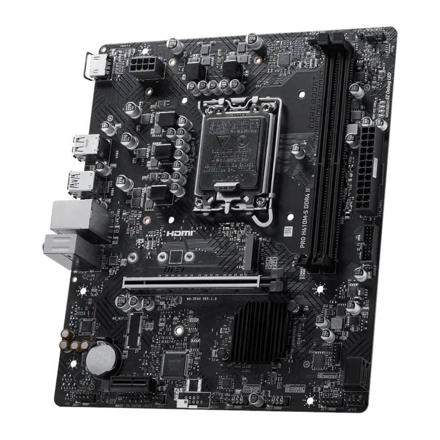PCBuilder Intel i3-14100 OFFICE Master Windows 11 Desktop PC